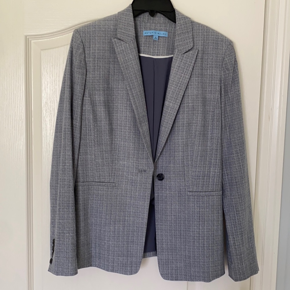 Antonio melani blazer “Ingrid jacket” ivory/navy